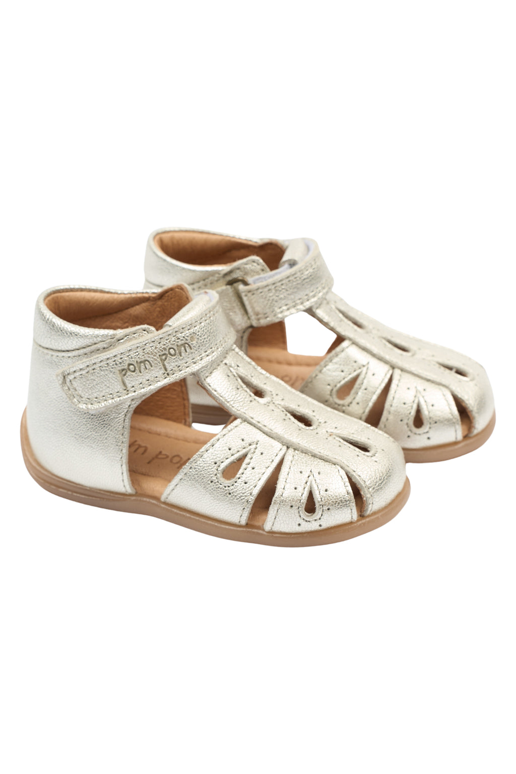 Pom Pom Sandals PM Poppy Started Drop Sandal - Pearl - MintMouse (Unicorner Concept Store)