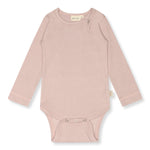 Long Sleeve Bodysuit  L/S MODAL - Adobe Rose