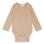 Long Sleeve Bodysuit  L/S MODAL - Light Sand