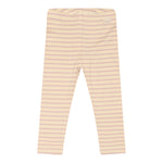 Legging Modal Striped - Adobe Rose / Dark Off White