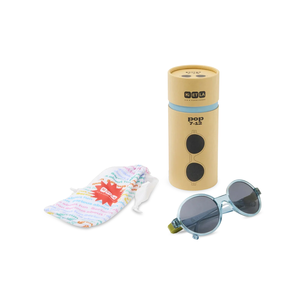 [POP4SUNCLOUDOLI] Pop Blue / Olive kids sunglasses - MintMouse (Unicorner Concept Store)