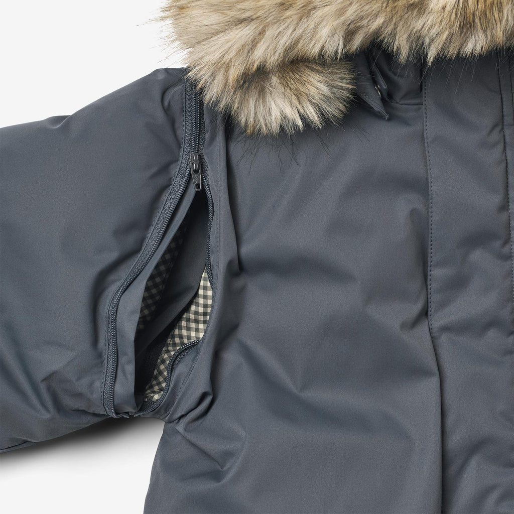 (7210-914R GRS) Puffer Jacket Blaest - Greyblue