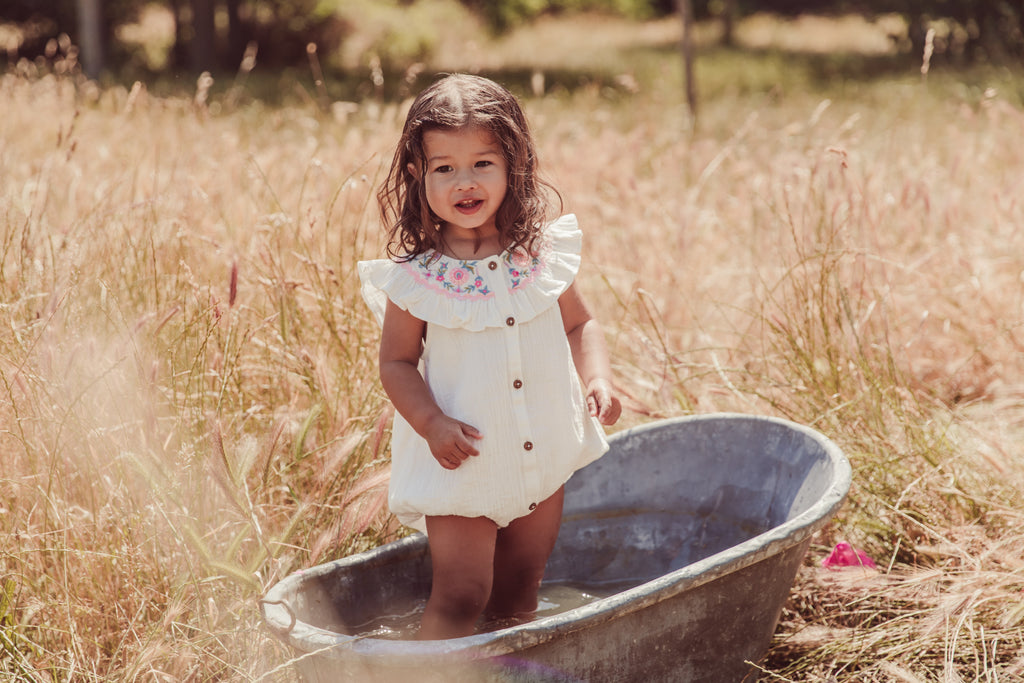 Rompers Jade White - MintMouse (Unicorner Concept Store)