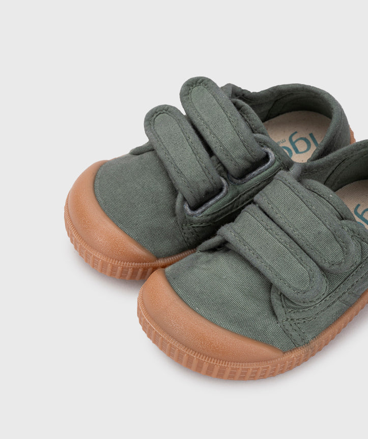 Igor Berri Velcro Caramelo Shoes - Kaki (S10353-042) - MintMouse (Unicorner Concept Store)