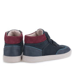 (2754) Emel first velcro shoes -Blue
