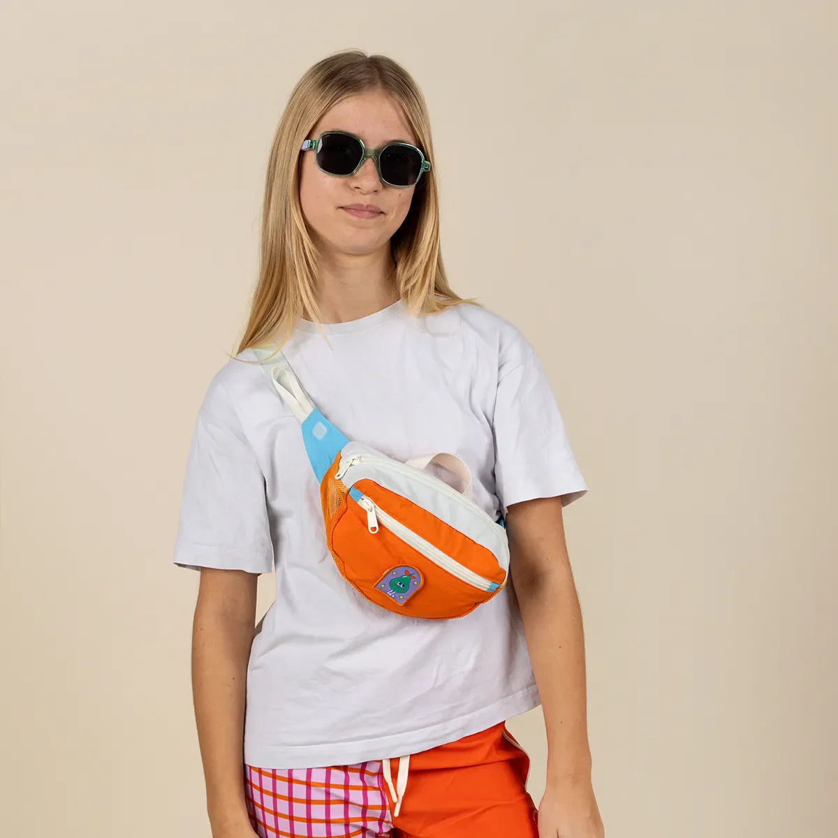 [BANANA16ORANGETEA] Fanny pack Orange/Tea - MintMouse (Unicorner Concept Store)