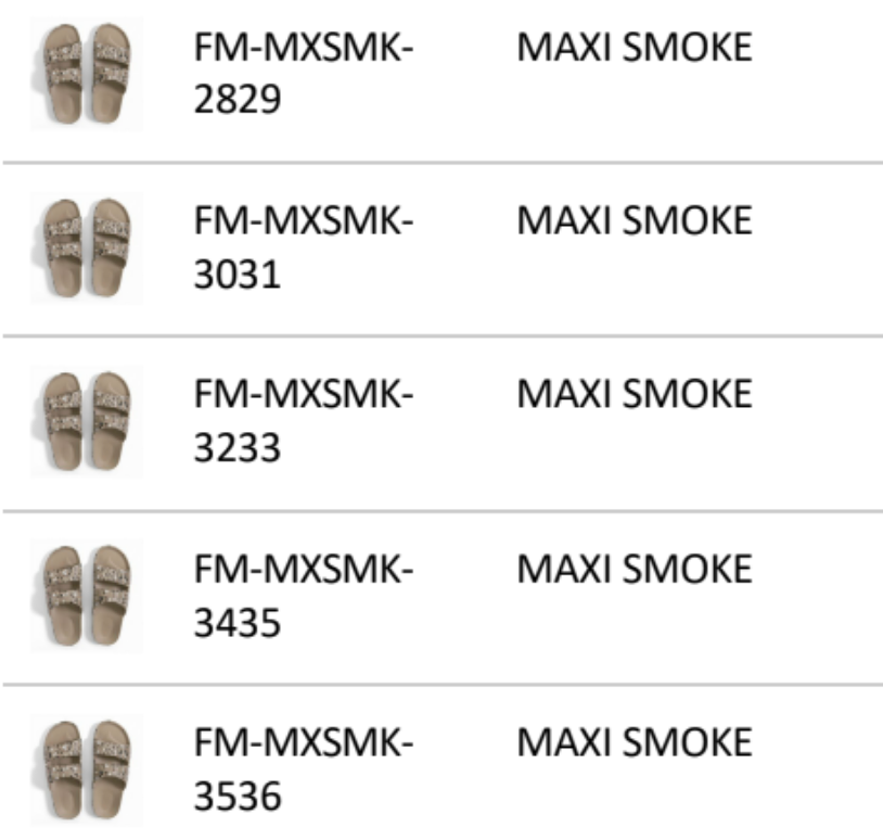 Freedom Moses Slides - Maxi Smoke