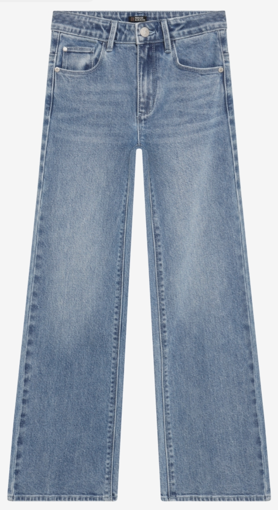 (7069-7167) Indian Blue Jeans - Wide Fit - Light denim