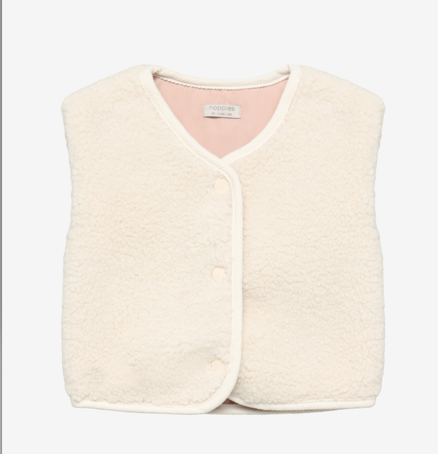 (6130008-2334) Noppies - Bodywarmer - Whitecap Gray - MintMouse (Unicorner Concept Store)