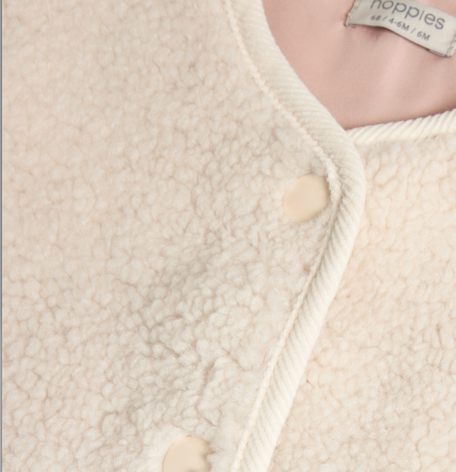 (6130008-2334) Noppies - Bodywarmer - Whitecap Gray - MintMouse (Unicorner Concept Store)