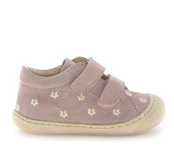 Naturino Cocoon - Embr. Daisies Suede Cipria Velcro - MintMouse (Unicorner Concept Store)