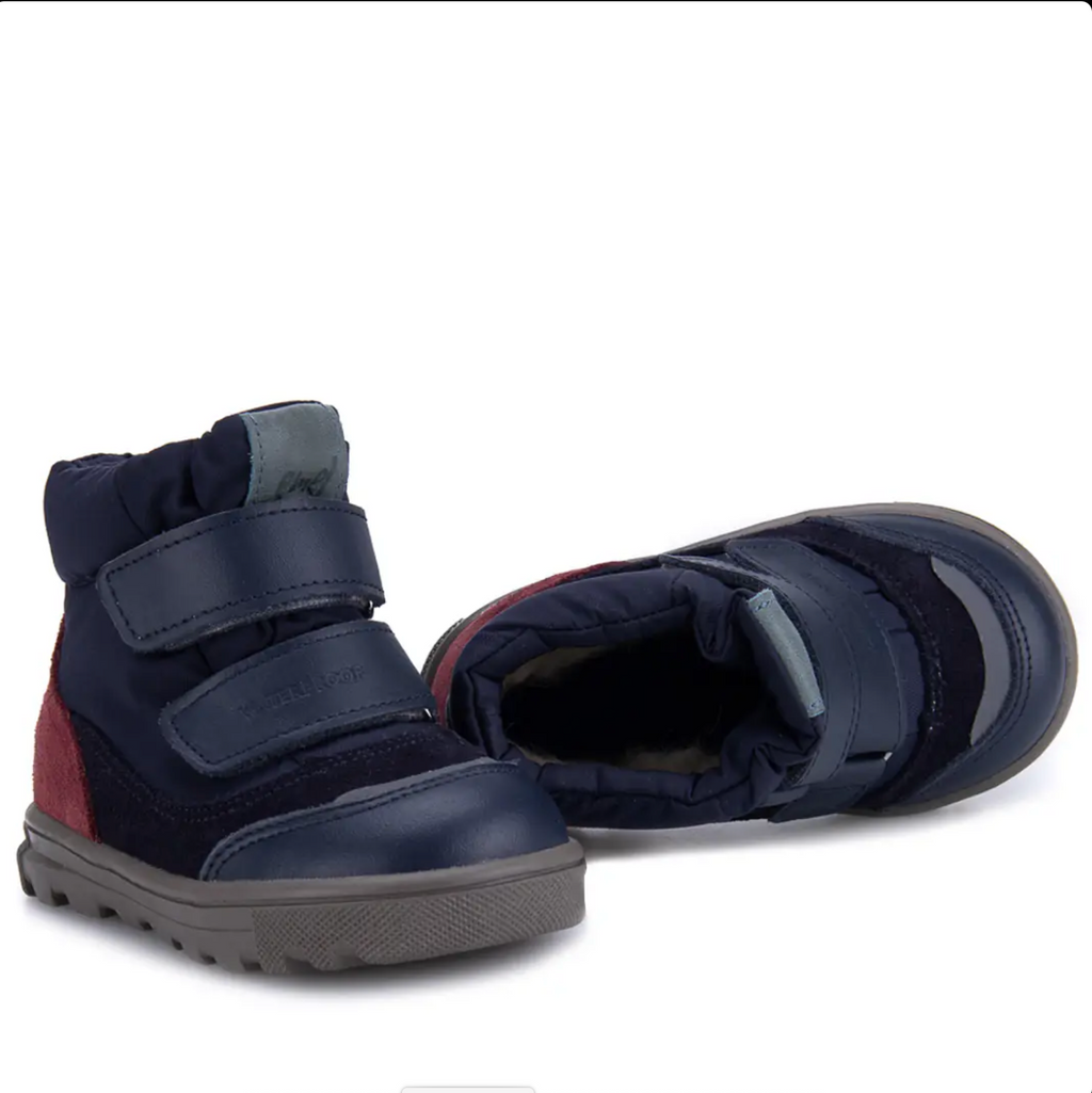 (EV2778-3) Emel winter waterproof snow boots  Navy Blue - MintMouse (Unicorner Concept Store)