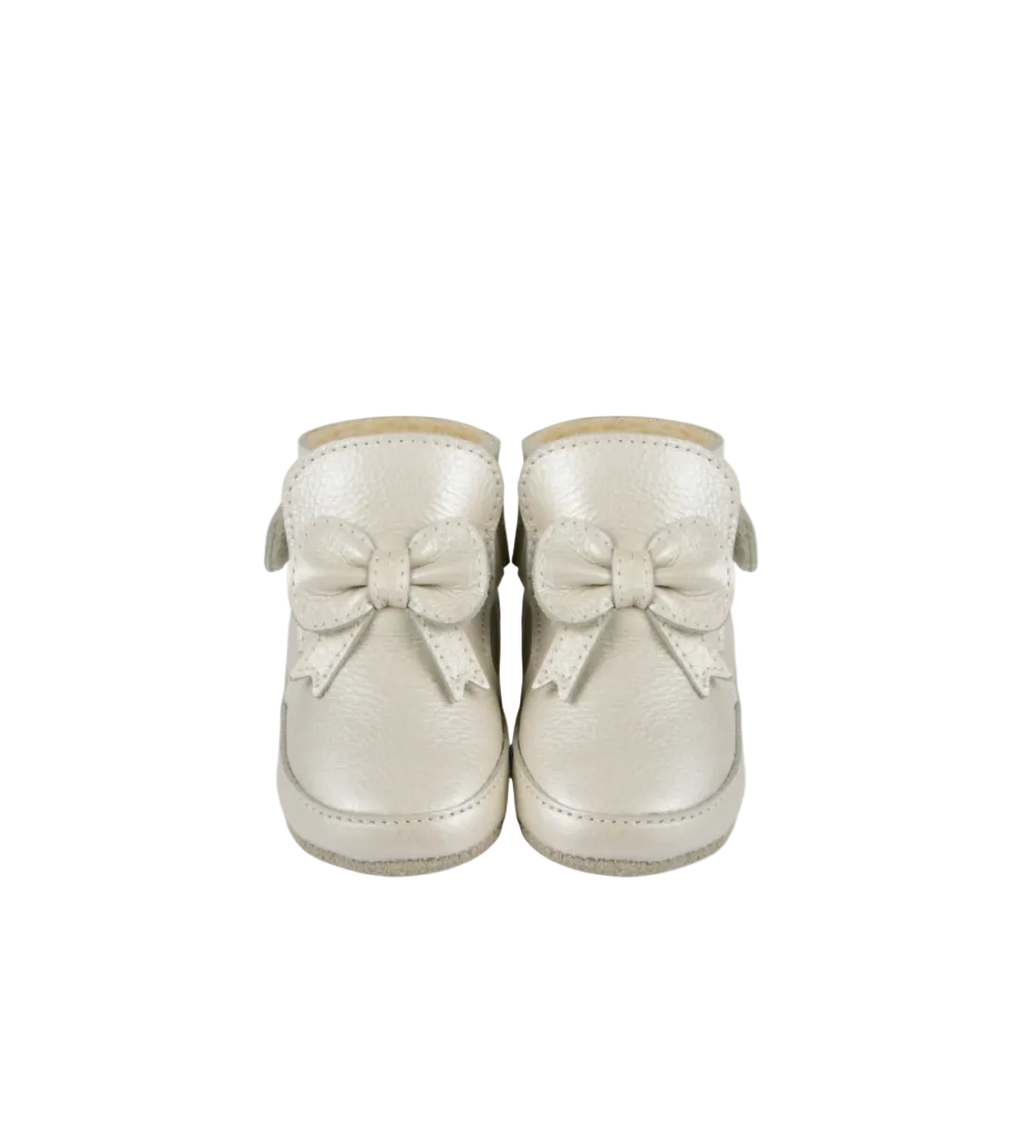Cubow Baby Booties | Champagne Metallic Leather (1035800) - MintMouse (Unicorner Concept Store)