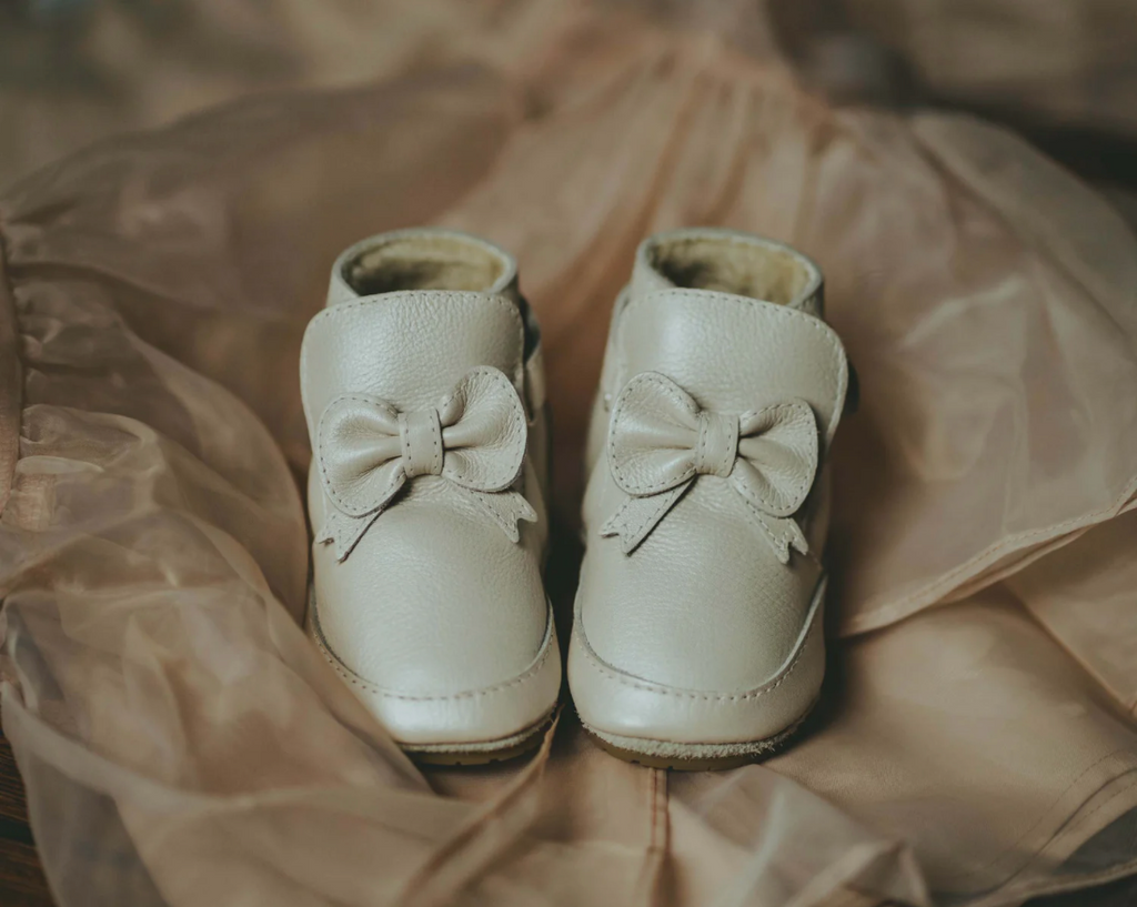 Cubow Baby Booties | Champagne Metallic Leather (1035800) - MintMouse (Unicorner Concept Store)