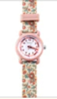 Classic Watch - Silicone + Stainless Steel - In Bloom - MintMouse (Unicorner Concept Store)