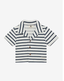 (215395) Shirt Sweat Stripe - 7649 Medieval Blue - MintMouse (Unicorner Concept Store)