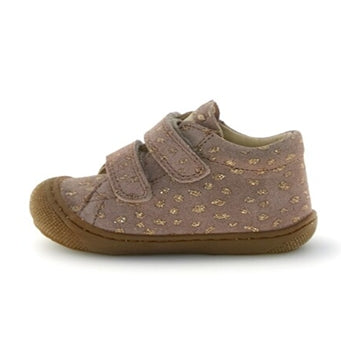 Naturino Cocoon Suede Cerbiatto Rose-Platinum