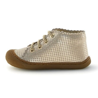 Naturino Cottins Suede Pied de Poule Taupe - MintMouse (Unicorner Concept Store)