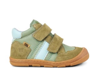 (15T008.10K-360  Leather Barefoot KABRIEL W. Cotton 3.0 - Olive - MintMouse (Unicorner Concept Store)