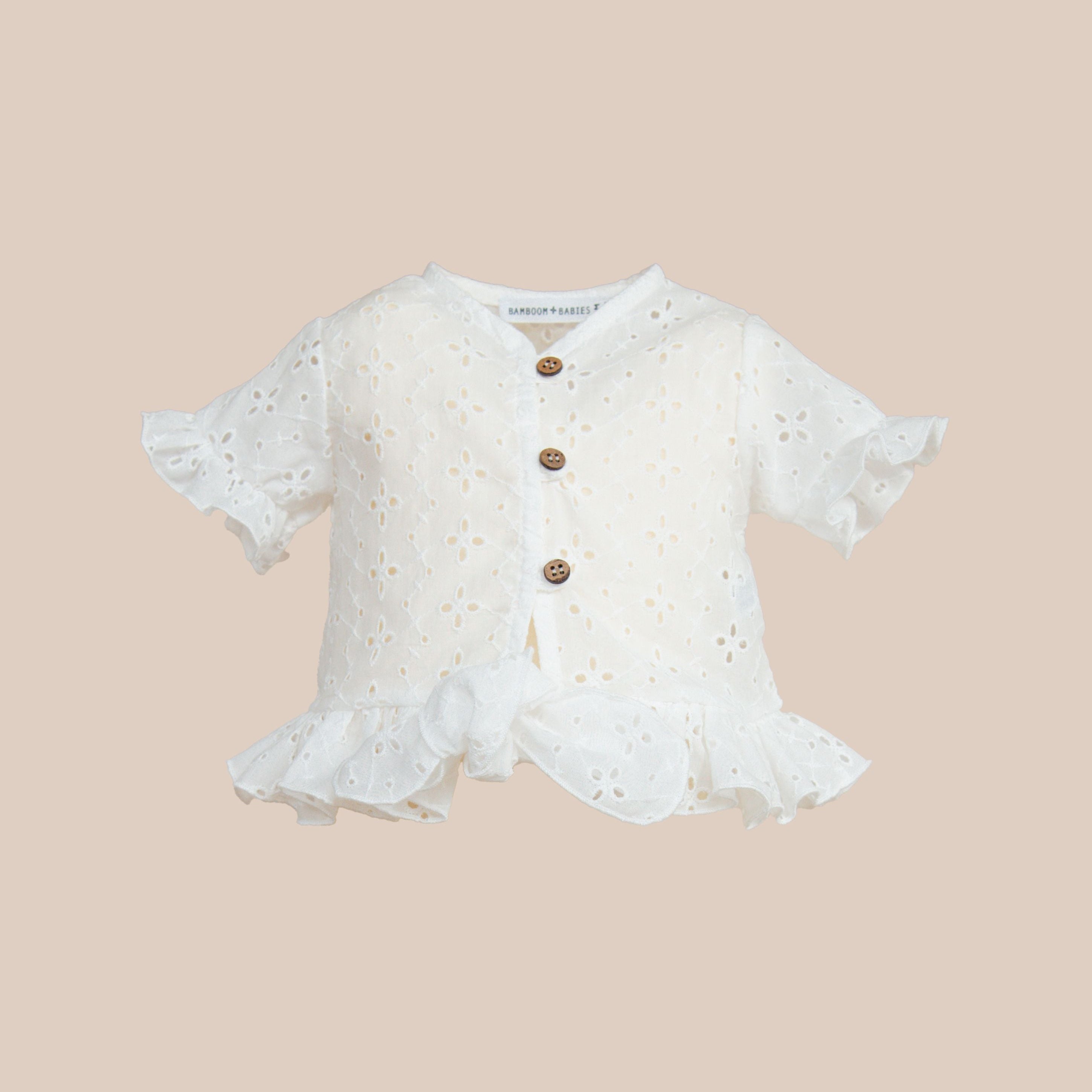 819 Baby Blouse OffWhite 111 - MintMouse (Unicorner Concept Store)
