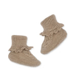 Tomama Knit Pointelle Booties