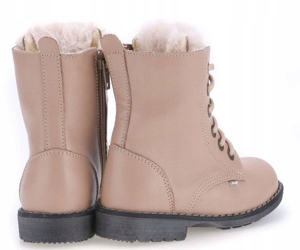 (EV2747) Emel winter boots beige