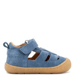 (Y01008.3284) TELYOH First step sandal - Jeans Suede