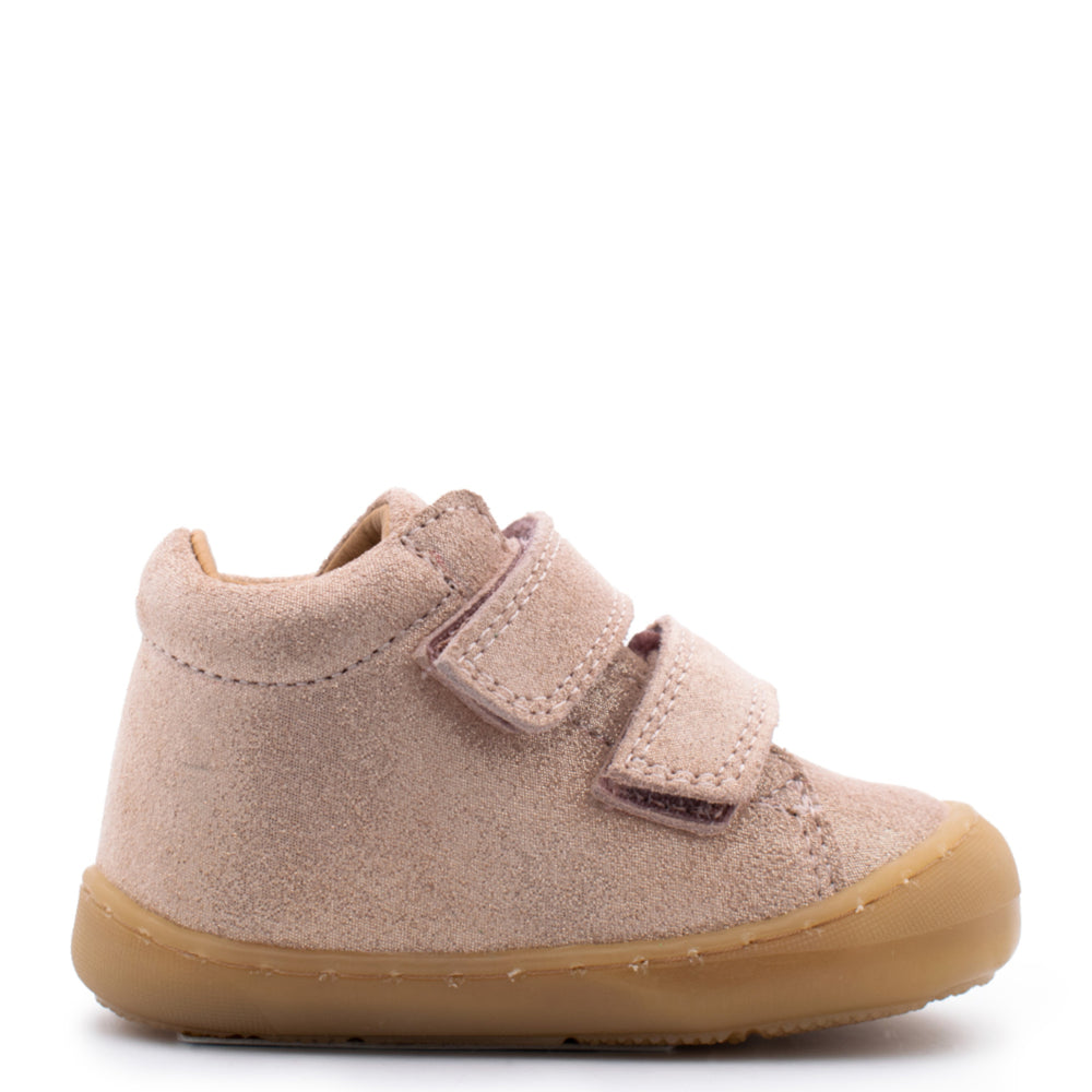 (Y00989.3225) TELYOH first shoes - VELCRO SALMON SUEDE