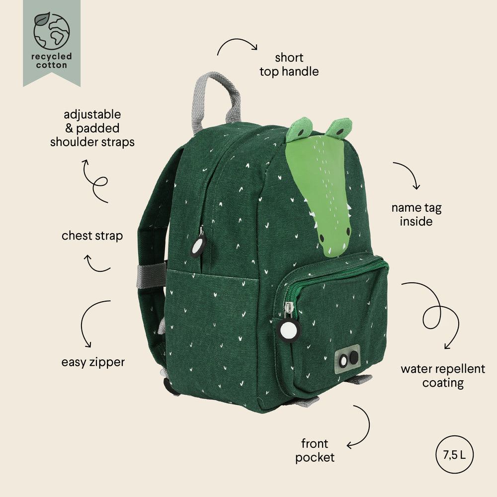 (90-215) Backpack Mr. Crocodile - MintMouse (Unicorner Concept Store)
