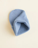 Beanie Fonzie Newborn Light blue