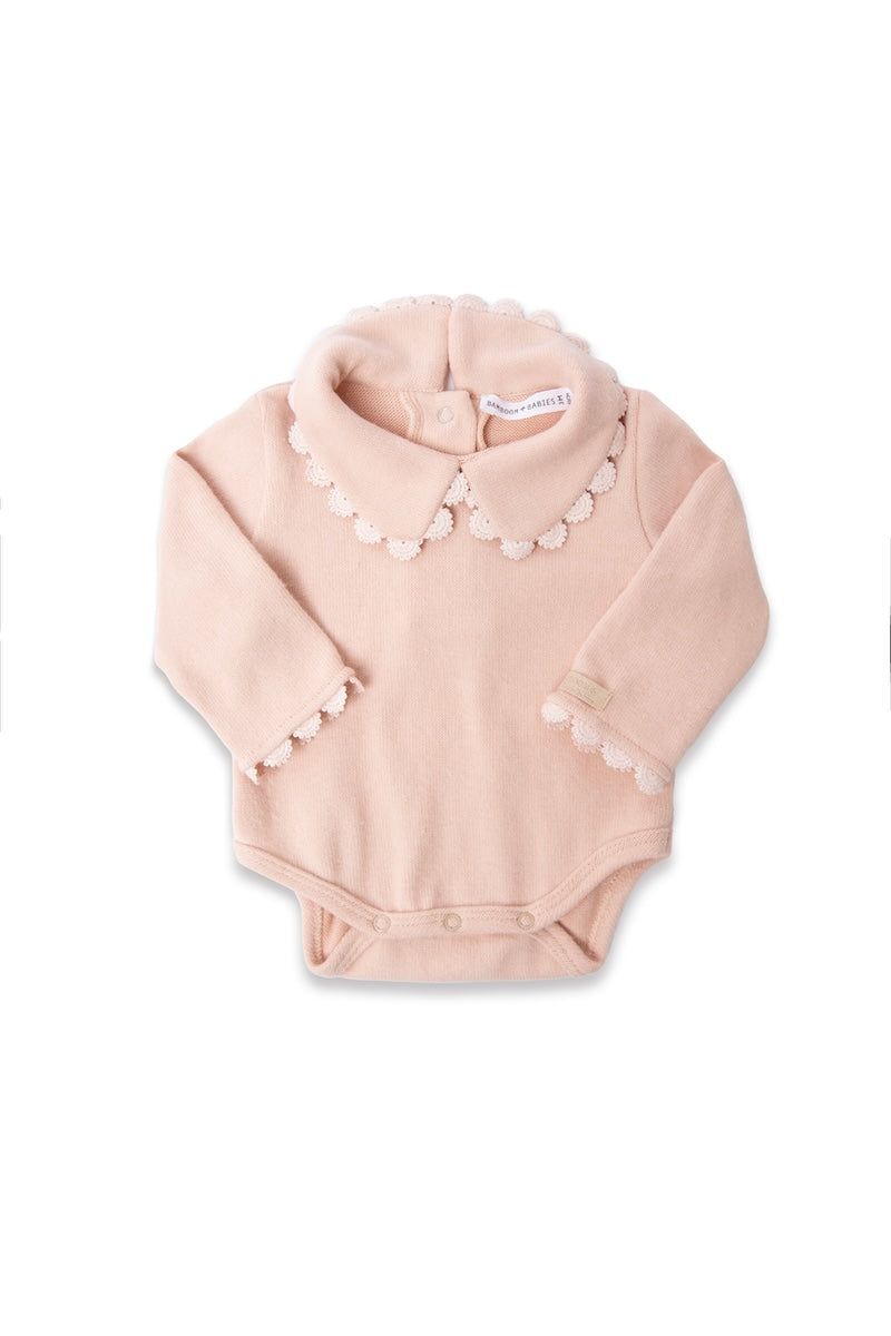 (1232TE00088-426) Body long sleeve with collar - warm pink - MintMouse (Unicorner Concept Store)