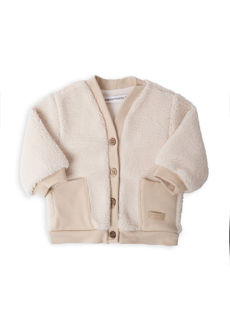 (1223TE00084-345) Vest Teddy - Warm white - MintMouse (Unicorner Concept Store)
