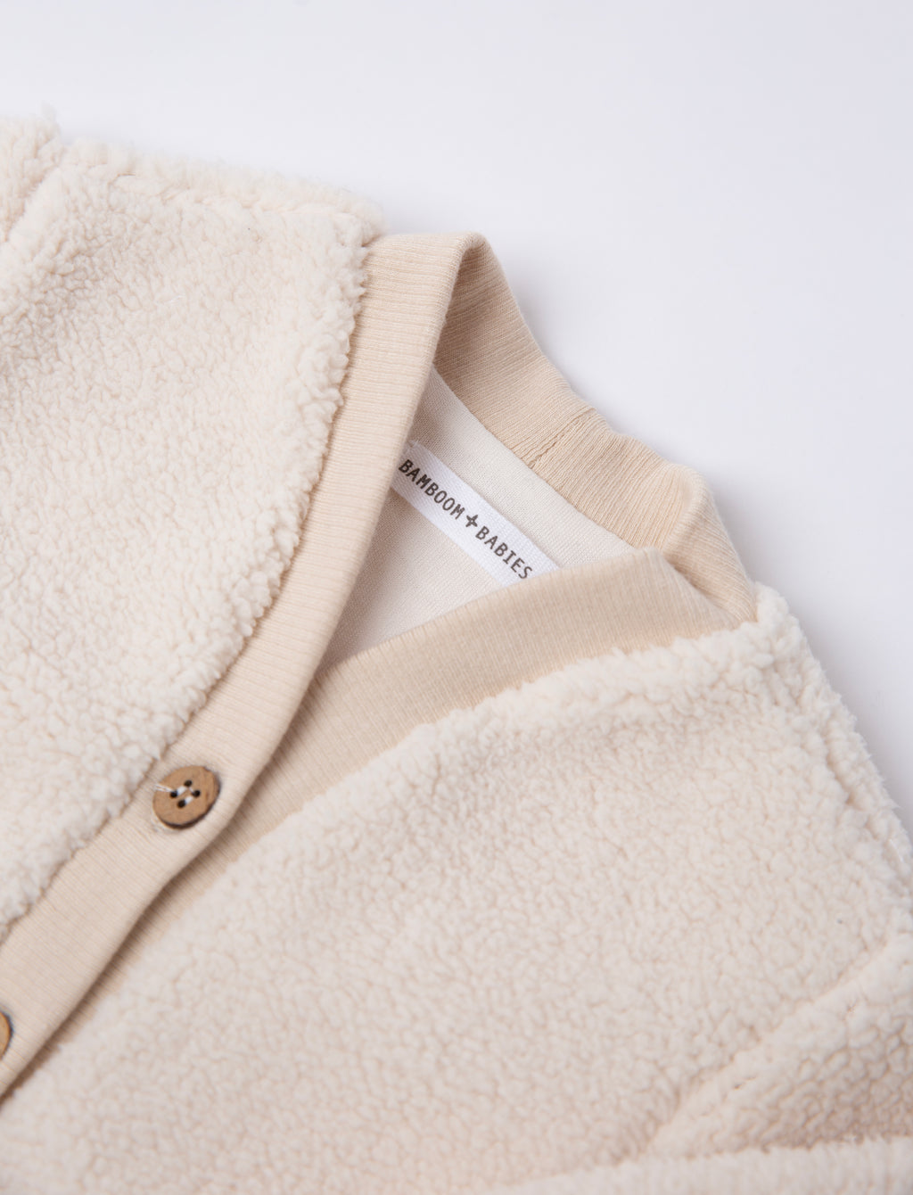 (1223TE00084-345) Vest Teddy - Warm white - MintMouse (Unicorner Concept Store)