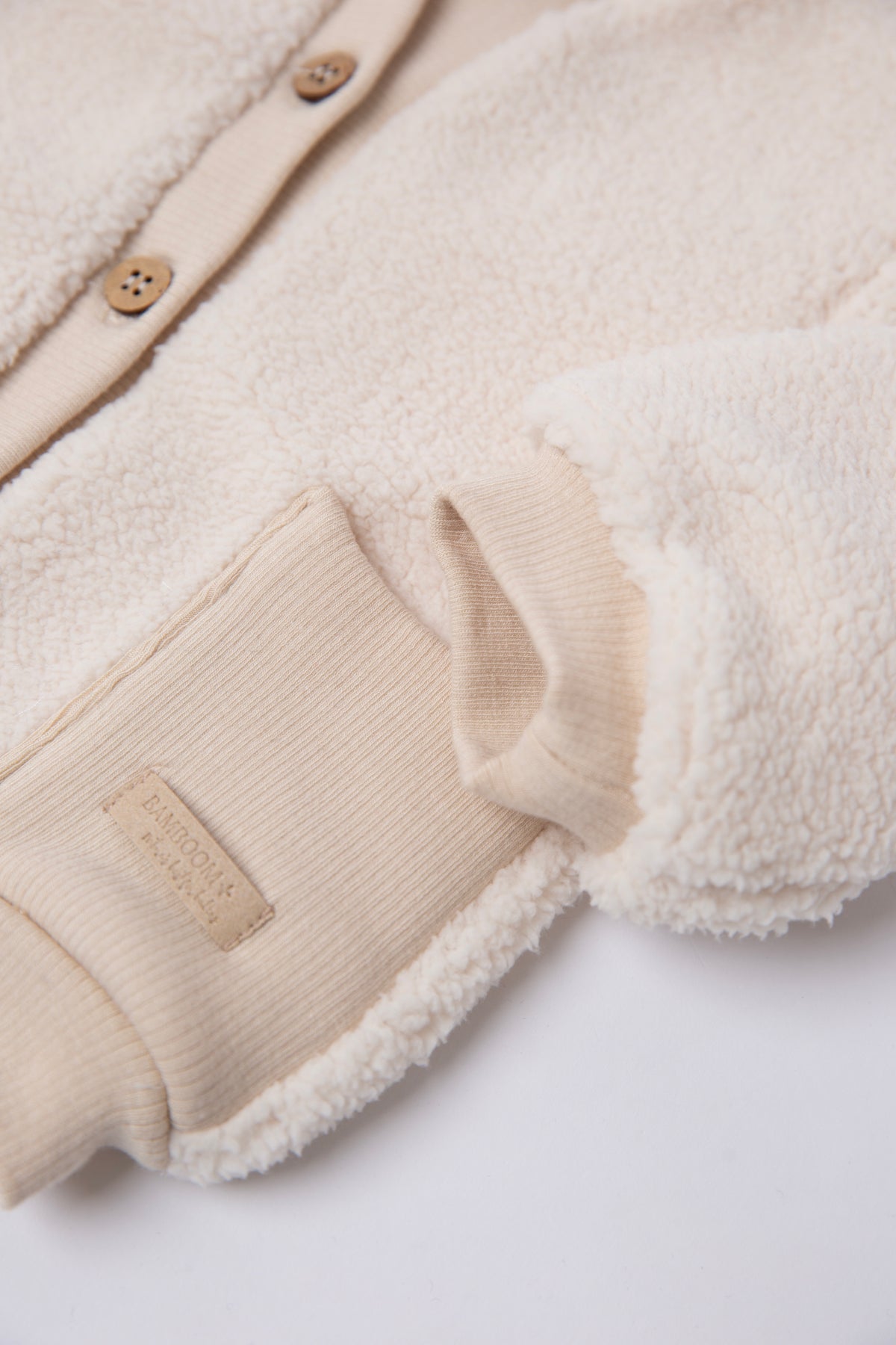 (1223TE00084-345) Vest Teddy - Warm white - MintMouse (Unicorner Concept Store)