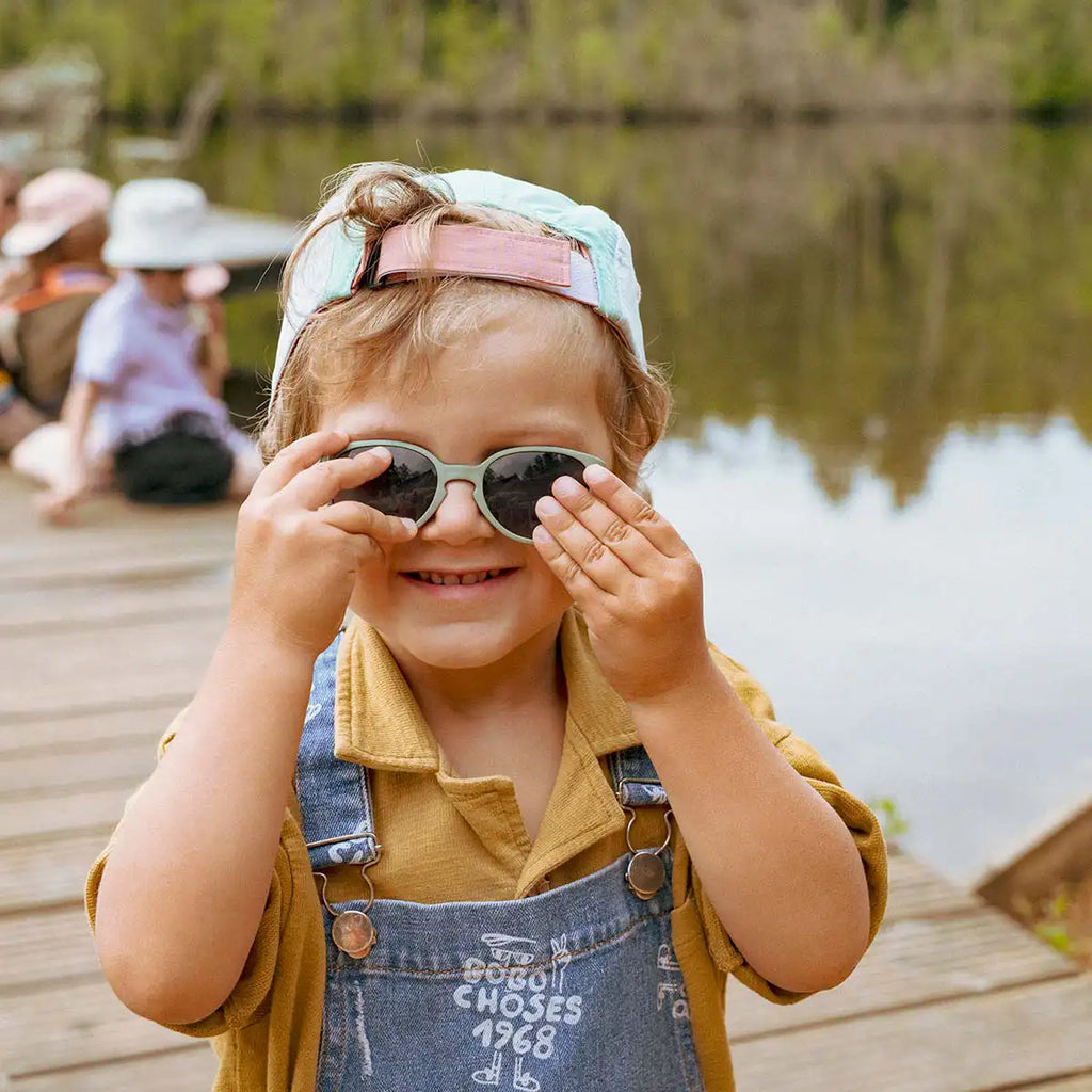 [WA1SUNKAKI] Wazz Khaki kids Sunglasses - MintMouse (Unicorner Concept Store)