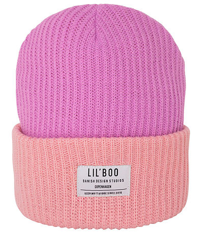 HYGGE BEANIE – PINK/PURPLE