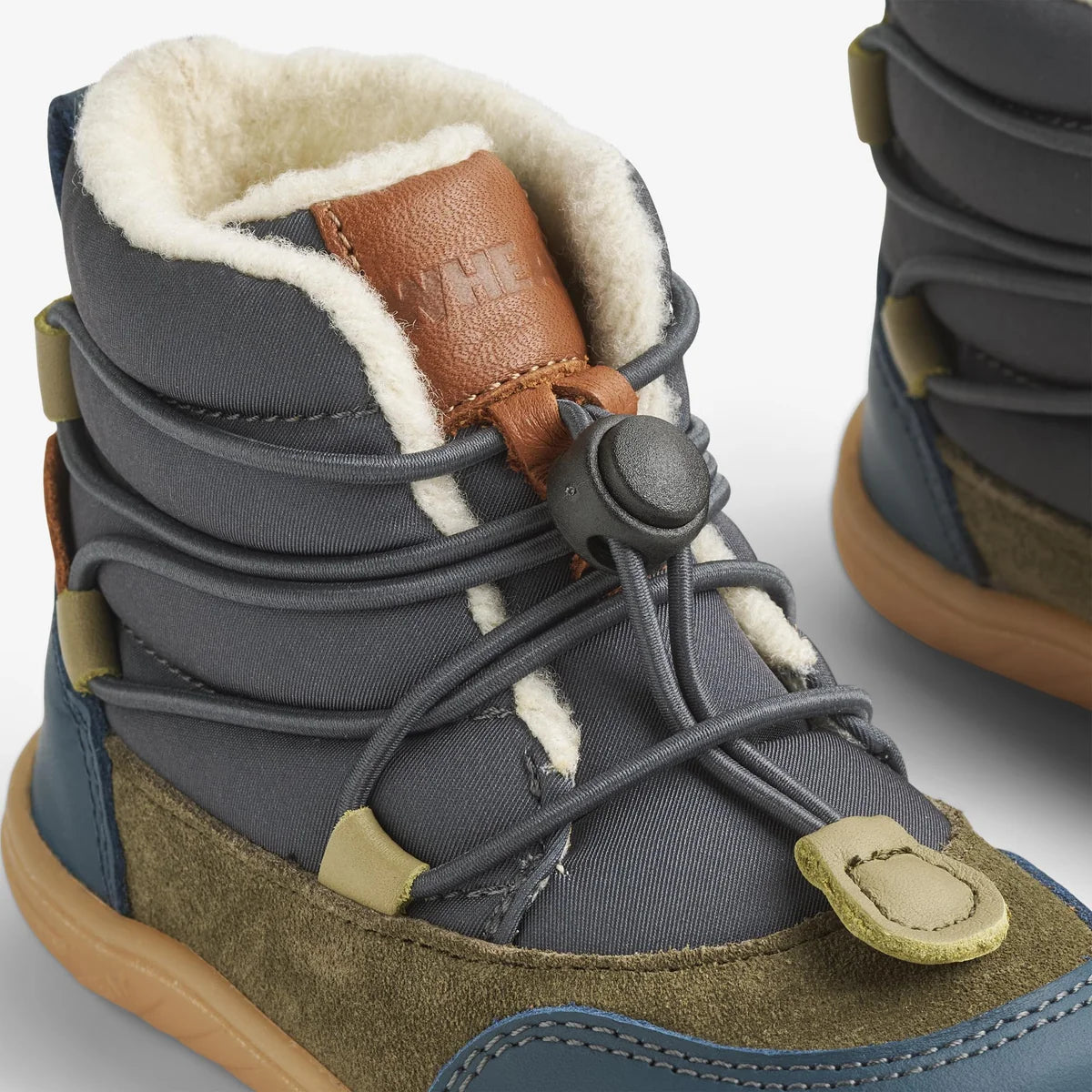 (WF707-01) Winterboot Milan Tex - Dark Shadow