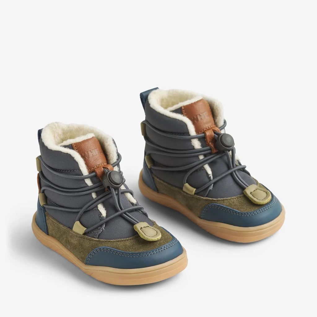 (WF707-01) Winterboot Milan Tex - Dark Shadow