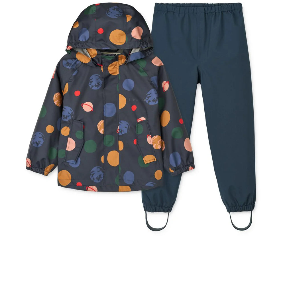 Pedia Rainwear Set Universe / Classic navy