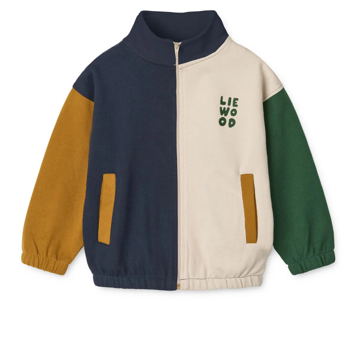 Cassius Zip-up Sweatshirt - Classic Navy Multimix - MintMouse (Unicorner Concept Store)