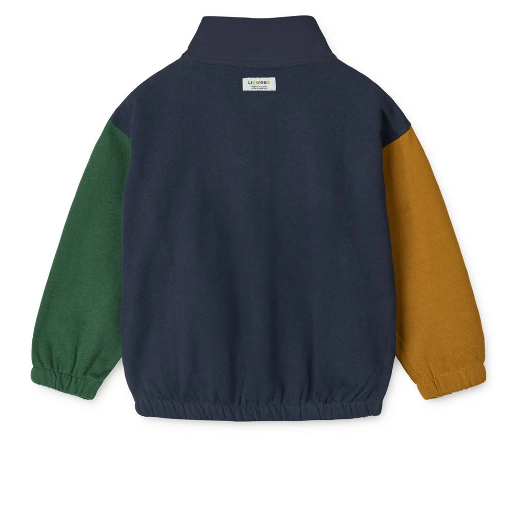 Cassius Zip-up Sweatshirt - Classic Navy Multimix - MintMouse (Unicorner Concept Store)