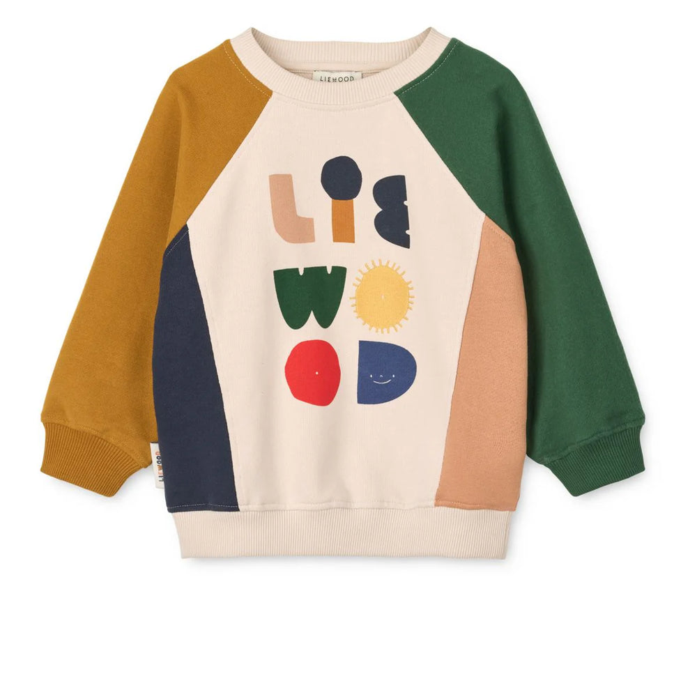 Aude Sweatshirt  / Golden caramel multi mix