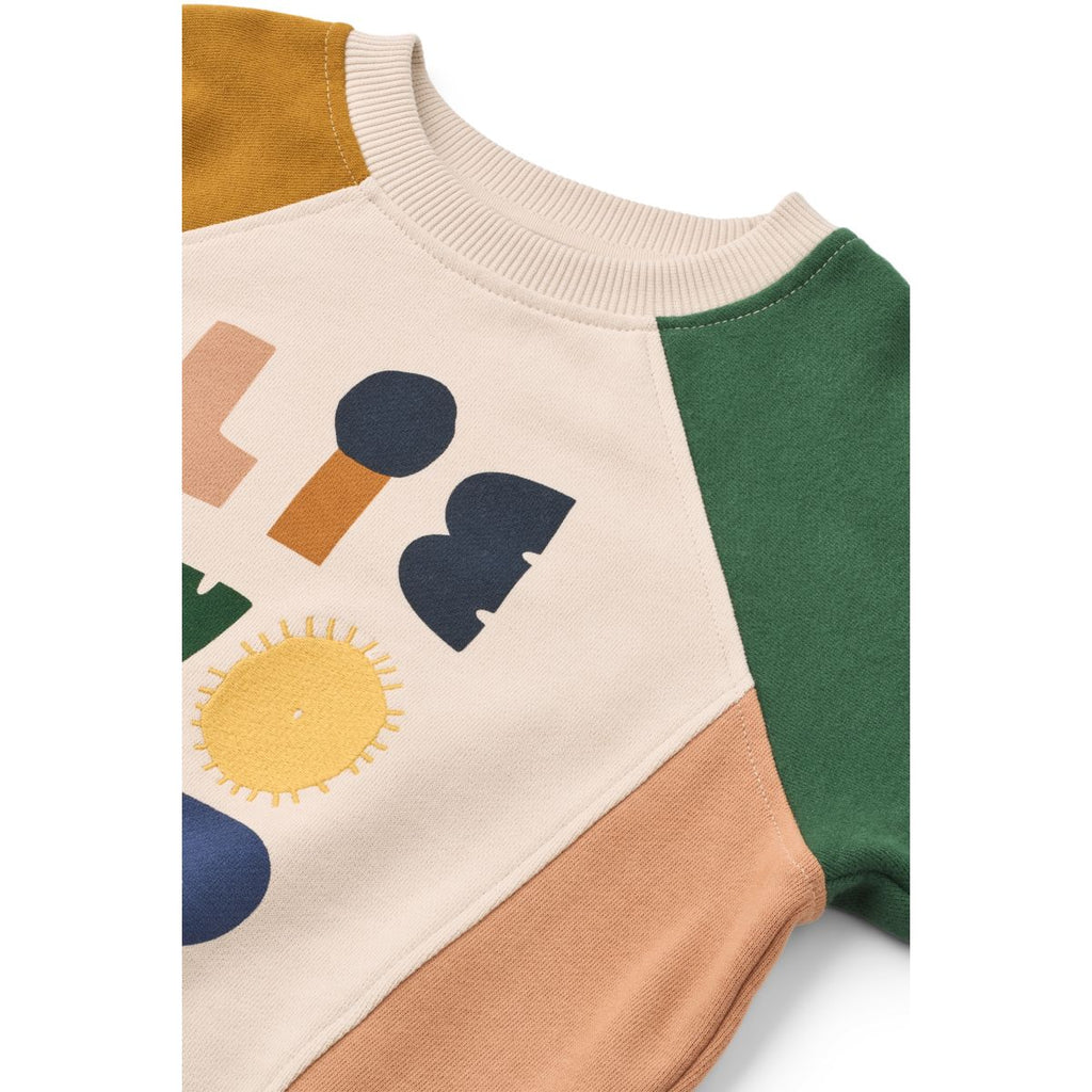 Aude Sweatshirt  / Golden caramel multi mix - MintMouse (Unicorner Concept Store)