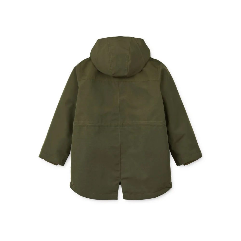 (LW19438) Timber 2 in 1 Jacket - Army Boy mix