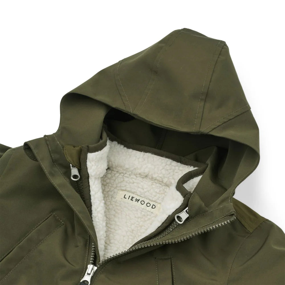 (LW19438) Timber 2 in 1 Jacket - Army Boy mix - MintMouse (Unicorner Concept Store)