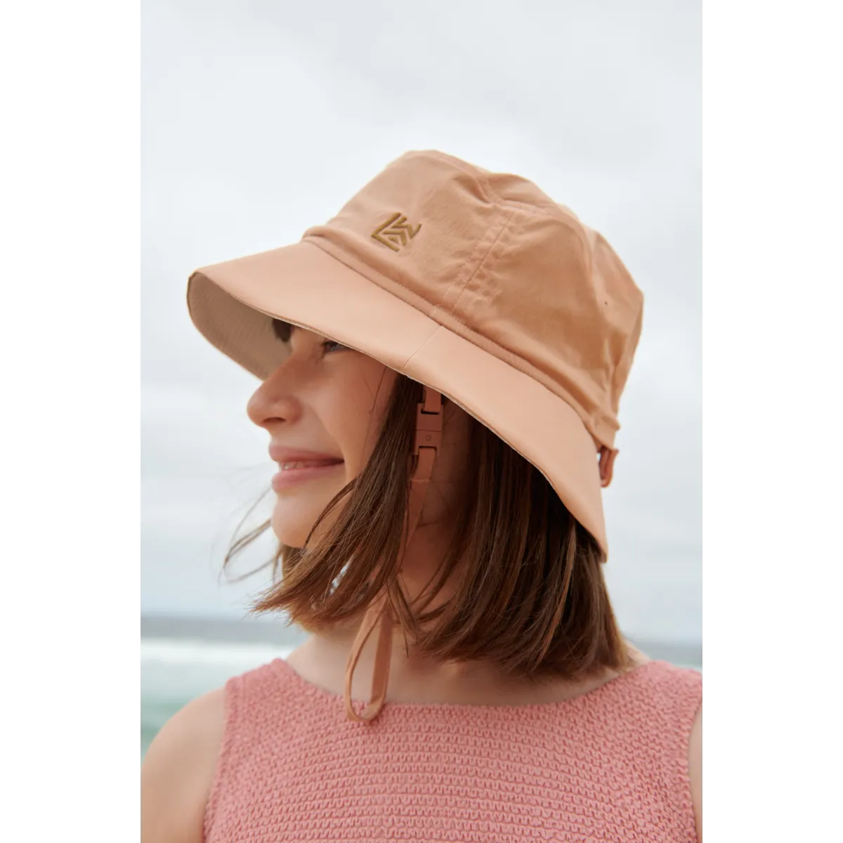 (LW19666) Seraphina Sporty Bucket Hat - Tuscany rose - MintMouse (Unicorner Concept Store)
