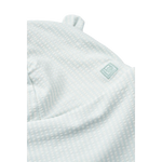(LW17681) Senia Seersucker Sun Hat With Ears Stripe Pure Sky - MintMouse (Unicorner Concept Store)
