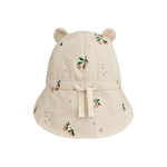 (LW17698) Gorm Reversible Sun Hat With Ears - Peach Seashell / Pale tuscany - MintMouse (Unicorner Concept Store)