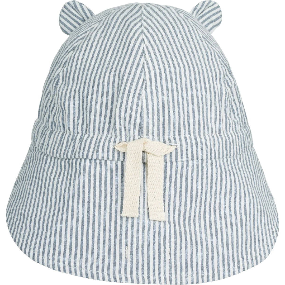(LW17689) Gorm Reversible Seersucker Sun Hat - Blue wave/creme de la creme - MintMouse (Unicorner Concept Store)