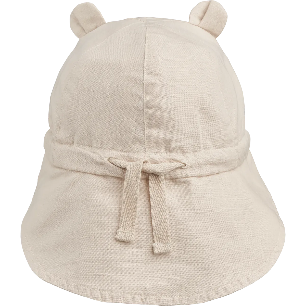 (LW17695) Gorm Linen Sun Hat With Ears - Sandy - MintMouse (Unicorner Concept Store)